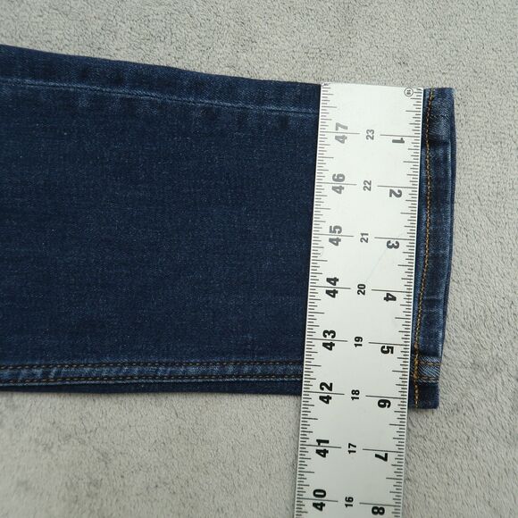 VIGOSS Jeans Women's 31 Mid-Rise Thompson Tomboy Skinny 28" Inseam Distressed - Picture 5 of 16